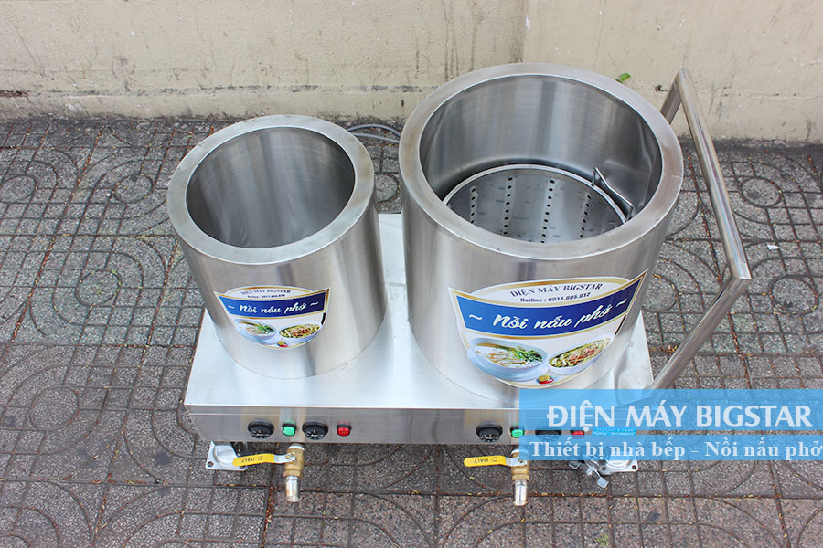Nồi nấu phở điện 30-70L có bánh xe 20 Noi dien nau pho4 30 70L co banh