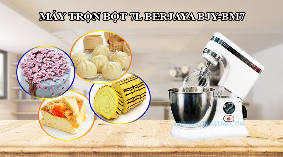 Máy đánh trứng 7L Berjaya BJY-BM7 15 may danh trung 7l berjaya13 BJY BM7