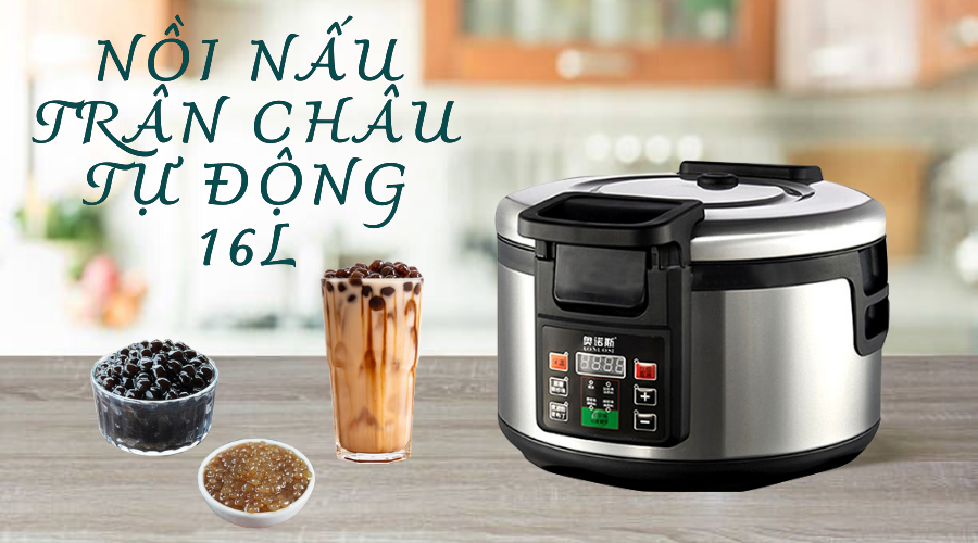Nồi nấu trân châu tự động 16L 8 noi nau tran chau tu dong 16L 2