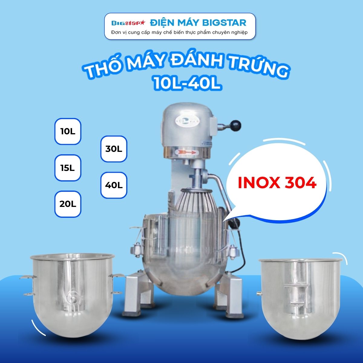 Thố máy đánh trứng 10L - 40L 11 tho may danh trung 10L 40L banner